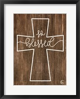 Blessed Cross Fine Art Print