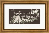 Together They Built Fine Art Print