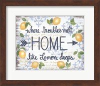 Lemon Home Fine Art Print