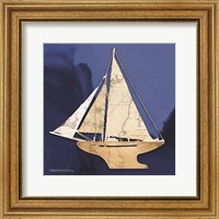 Sailboat Blue I Fine Art Print