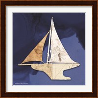 Sailboat Blue III Fine Art Print