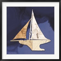 Sailboat Blue III Fine Art Print