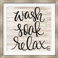 Wash Soak Relax Fine Art Print