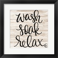 Wash Soak Relax Fine Art Print