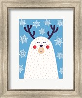Snowflake Reindeer Fine Art Print