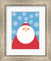 Snowflake Santa Claus Fine Art Print