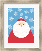 Snowflake Santa Claus Fine Art Print