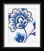 Flora Chinoiserie VI Framed Print