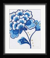 Flora Chinoiserie IV Framed Print