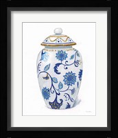 Flora Chinoiserie I Framed Print