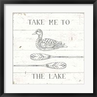 Lake Sketches VII Fine Art Print