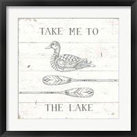 Lake Sketches VII Fine Art Print