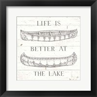 Lake Sketches V Fine Art Print
