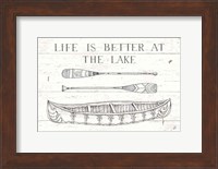 Lake Sketches II Fine Art Print