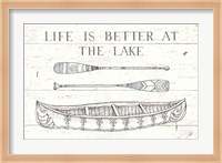 Lake Sketches II Fine Art Print