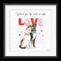 Paws of Love IV Framed Print