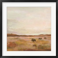 Buffalo Under Big Sky Warm Fine Art Print