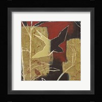 Sun Stems Tile I Framed Print