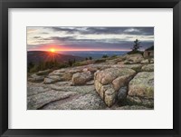 Acadia National Park Sunset Framed Print