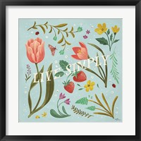 Spring Botanical VI Framed Print