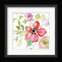 Spray of Anemones III Fine Art Print