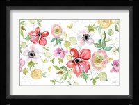 Spray of Anemones I Fine Art Print