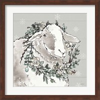 Modern Farmhouse XIII Snowflakes Fine Art Print