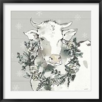 Modern Farmhouse XII Snowflakes Fine Art Print