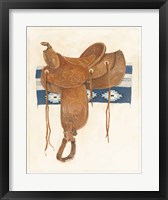 Western Saddle II Light Fine Art Print