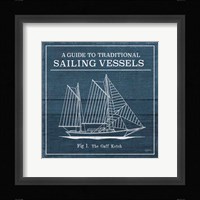 Vintage Sailing Knots XI Framed Print