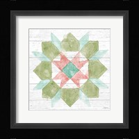 Pastel Flower Market IX Framed Print