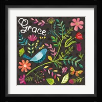 Budding Beauty IV Dark Framed Print