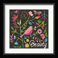 Budding Beauty III Dark Framed Print