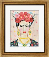 Homage to Frida Neutral Fine Art Print