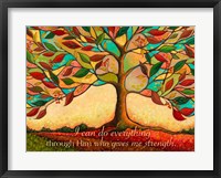 Tree Splendor II (I can do everything through Him...) Fine Art Print