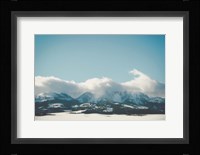 Bridger Mountain Cloud Cover Fine Art Print