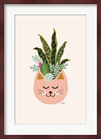 Cats and Plants Fine Art Print