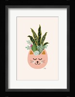 Cats and Plants Fine Art Print