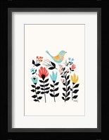 Folk Art Garden Fine Art Print
