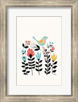 Folk Art Garden Fine Art Print