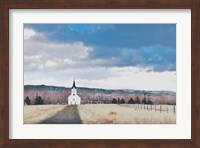 Little Church on the Prairie Fine Art Print