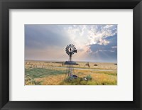 Windmill Sunset Fine Art Print