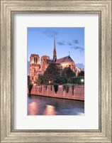 Notre Dame at Dusk Fine Art Print