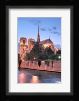 Notre Dame at Dusk Fine Art Print