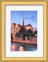 Notre Dame at Dusk Fine Art Print