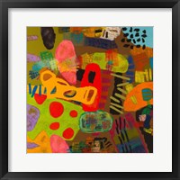 Conversations in the Abstract #19 Framed Print