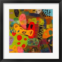 Conversations in the Abstract #19 Framed Print
