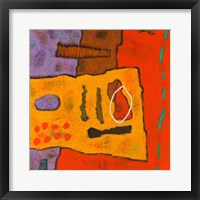 Conversations in the Abstract #21 Framed Print