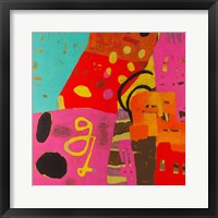 Conversations in the Abstract #23 Framed Print