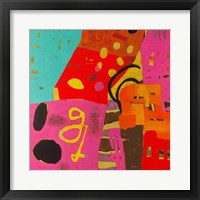 Conversations in the Abstract #23 Framed Print